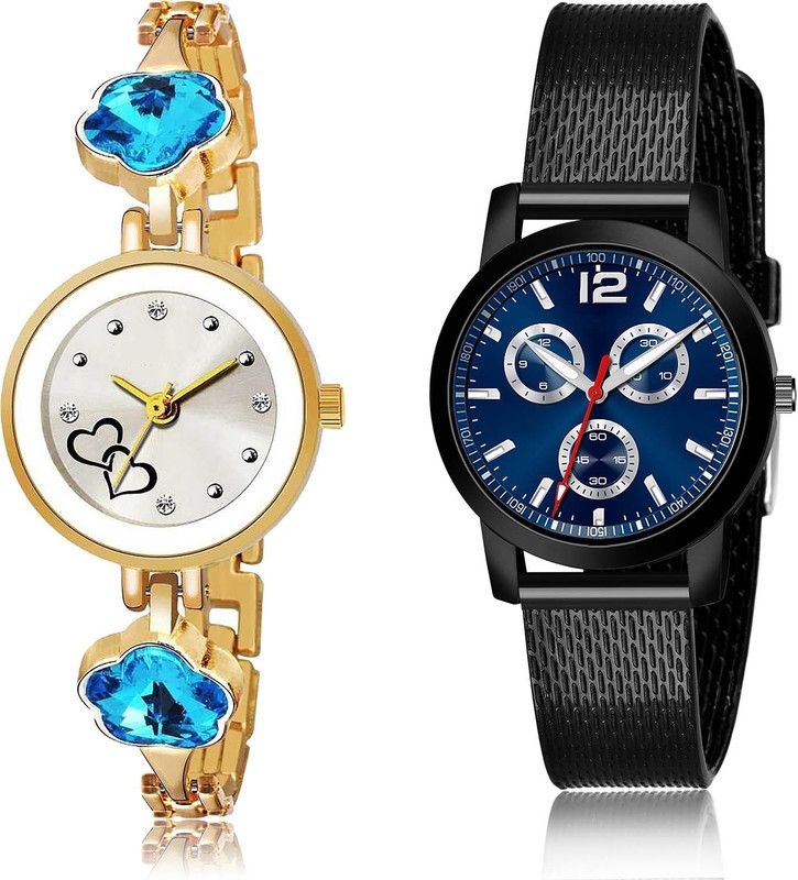 Analog Watch - For Women New Designer 2 Watch Combo For Women And Girls - G600-(71-L-10)