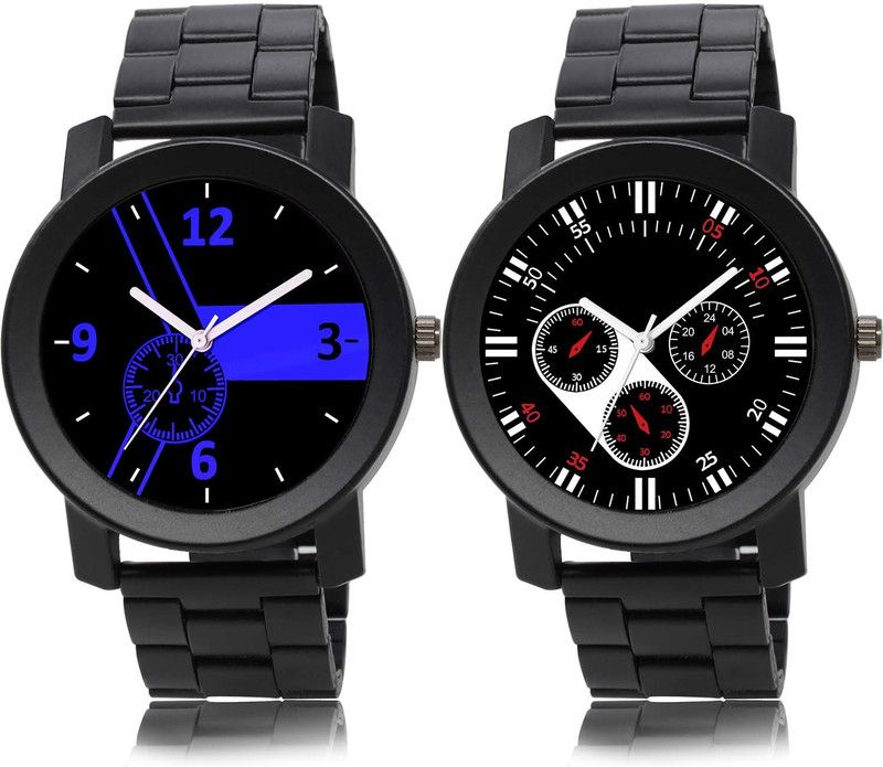 combo watch Analog Watch - For Boys Brand New Formal Chain Watch Watch - B791-B948 (Combo Of 2 )