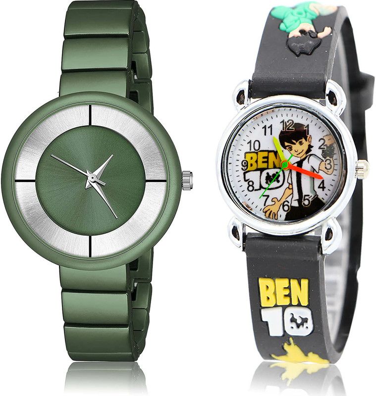 Analog Watch - For Women Brand New Love 2 Watch Combo For Women And Girls - G636-GC86
