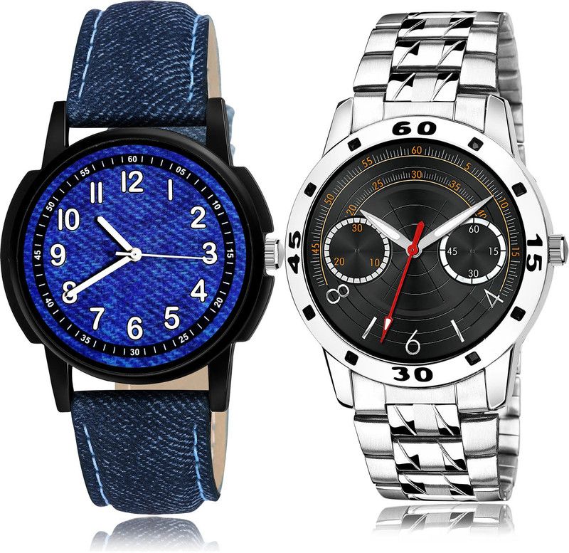 Analog Watch - For Men Modish Technology 2 Watch Combo For Boys And Men - B8-(67-S-19)