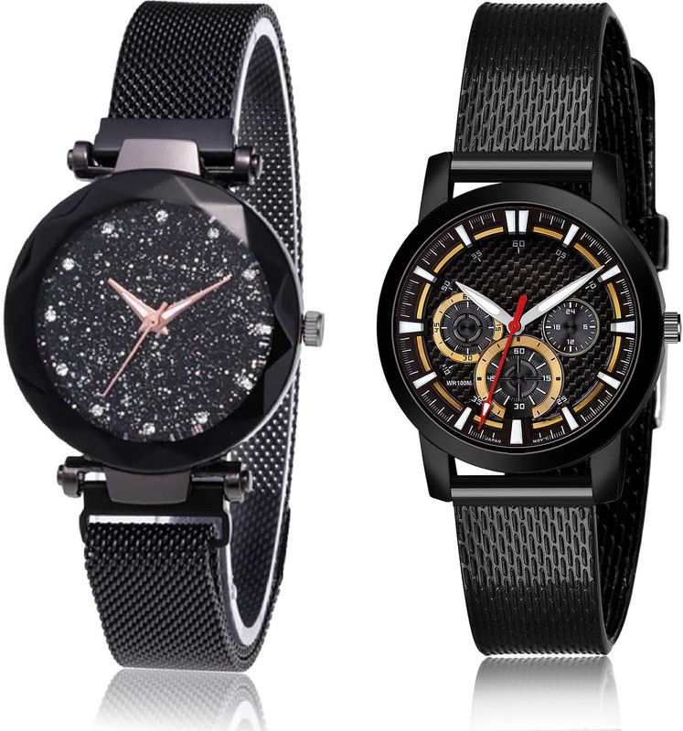 Analog Watch - For Women Latest 3D Design 2 Watch Combo For Women And Girls - GC7-(72-L-10)