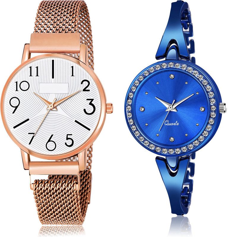 Analog Watch - For Girls New Fashion 2 Watch Combo For Women And Girls - GW60-GL270