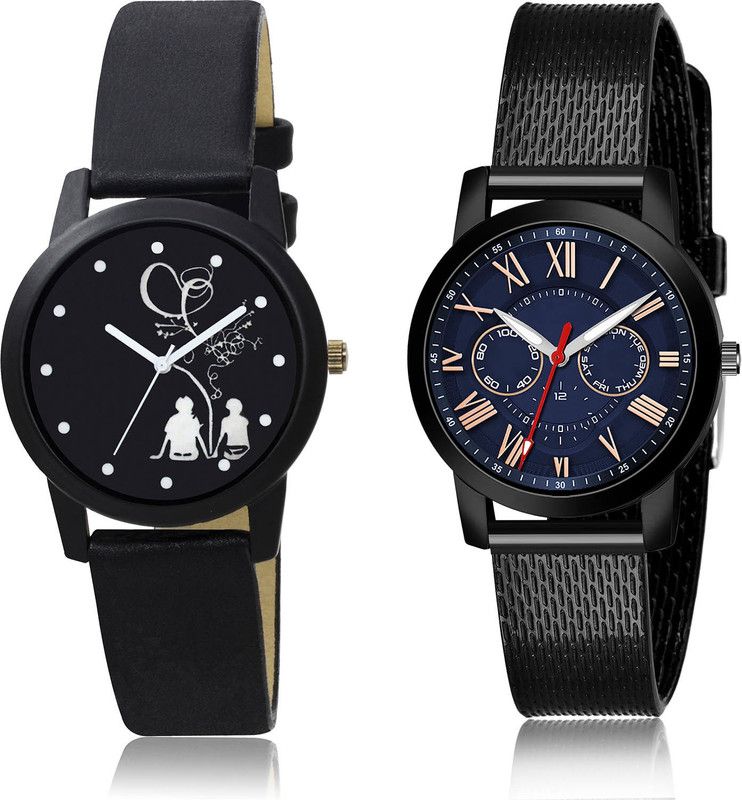 Analog Watch - For Girls Contemporary Rich 2 Watch Combo For Women And Girls - GO146-(62-L-10)