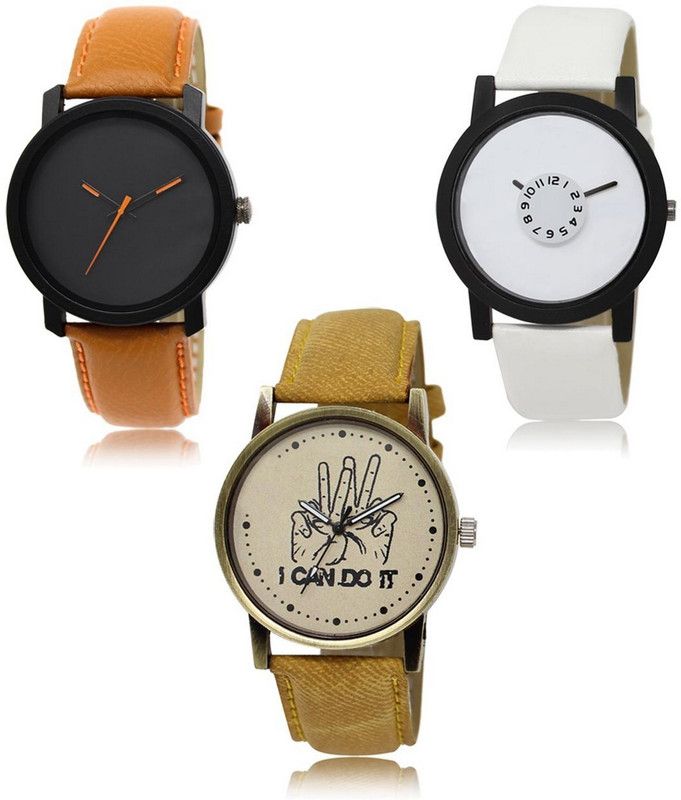 New latest Designer Combo of 3 Analog Watch - For Men LR-20-26-30
