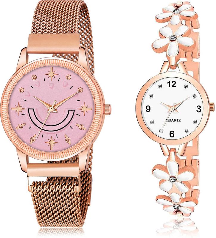 Analog Watch - For Women Luxury 2 Watch Combo For Women And Girls - GW72-G462