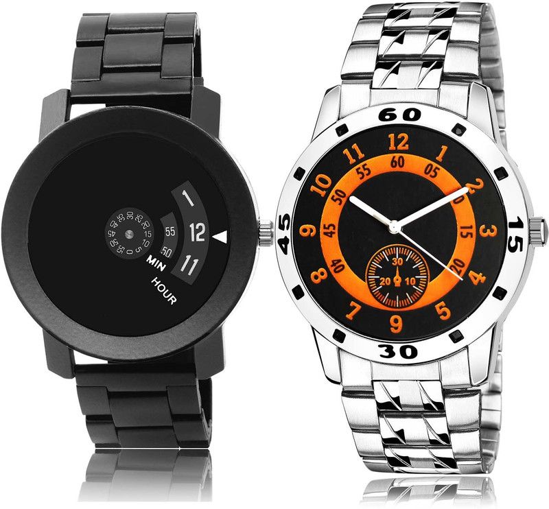 combo watch Analog Watch - For Men New Diwali Speedometer And Chain Watch Combo Watch For Boys And Men - BO48-B849