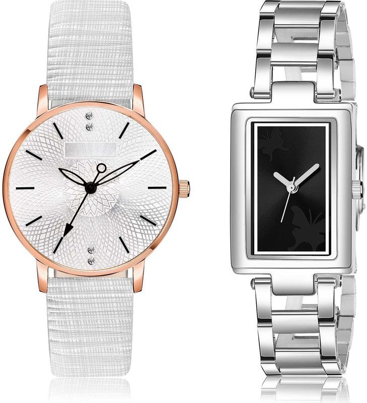 combo watch Analog Watch - For Women Contemporary High Quality Chain 2 Watch Combo For Girls And Women - GM313-GM211