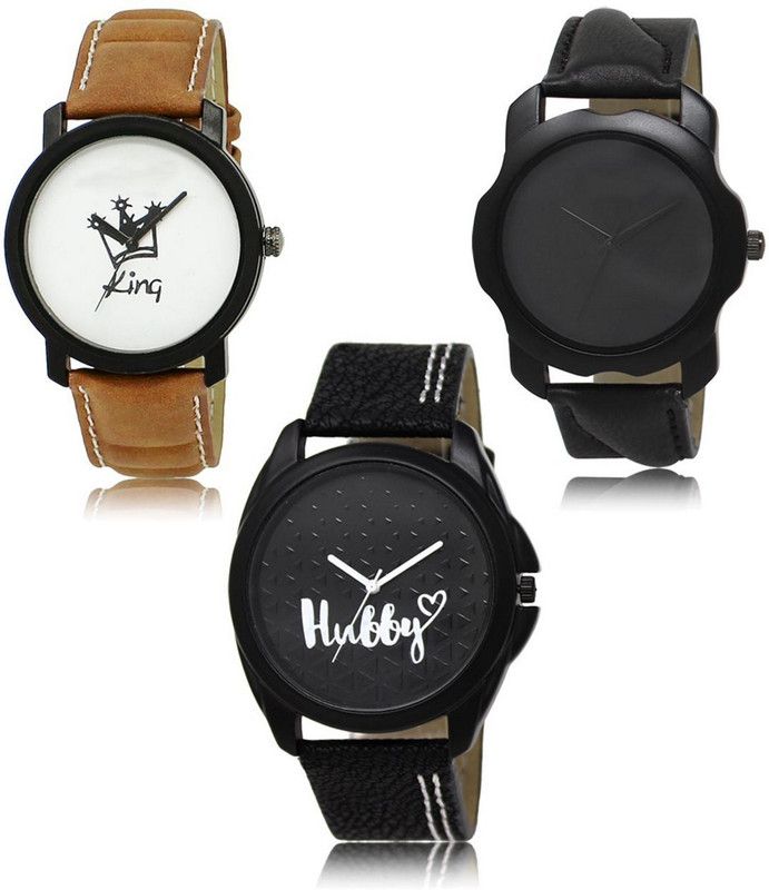 New latest Designer Combo of 3 Analog Watch - For Men LR-18-22-31