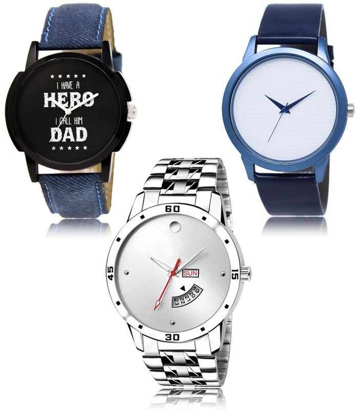 New latest Designer Combo of 3 Analog Watch - For Men LR-07-33-103