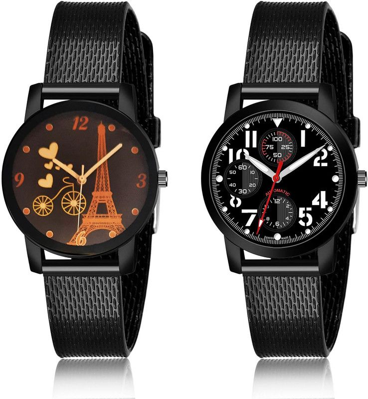 Analog Watch - For Women Best Fashionable 2 Watch Combo For Women And Girls - G524-(51-L-10)