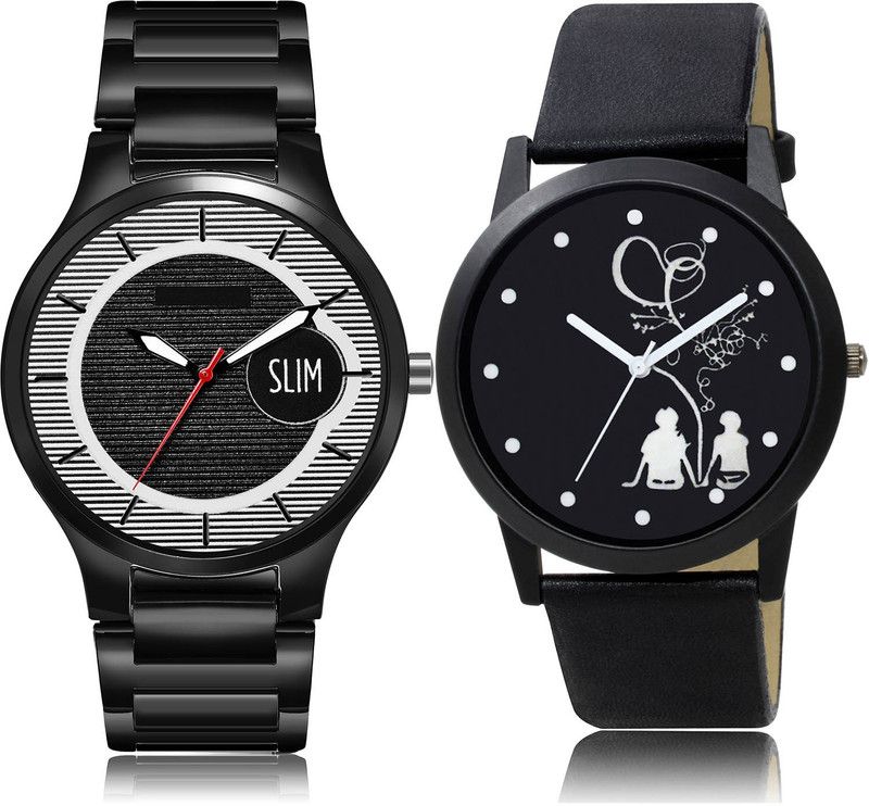 Analog Watch - For Men Best Fancy 2 Watch Combo For Boys And Men - BM410-BO46