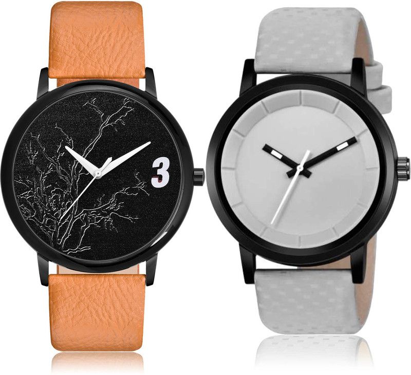 Analog Watch - For Men Contemporary Fashion 2 Watch Combo For Boys And Men - BM26-BM5
