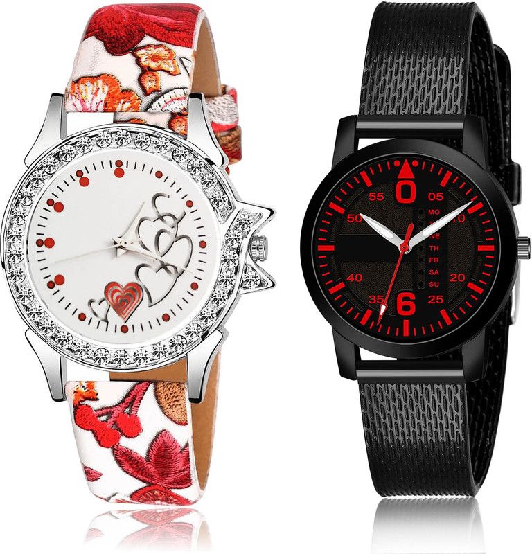 Analog Watch - For Girls Latest Rich 2 Watch Combo For Women And Girls - G495-(25-L-10)