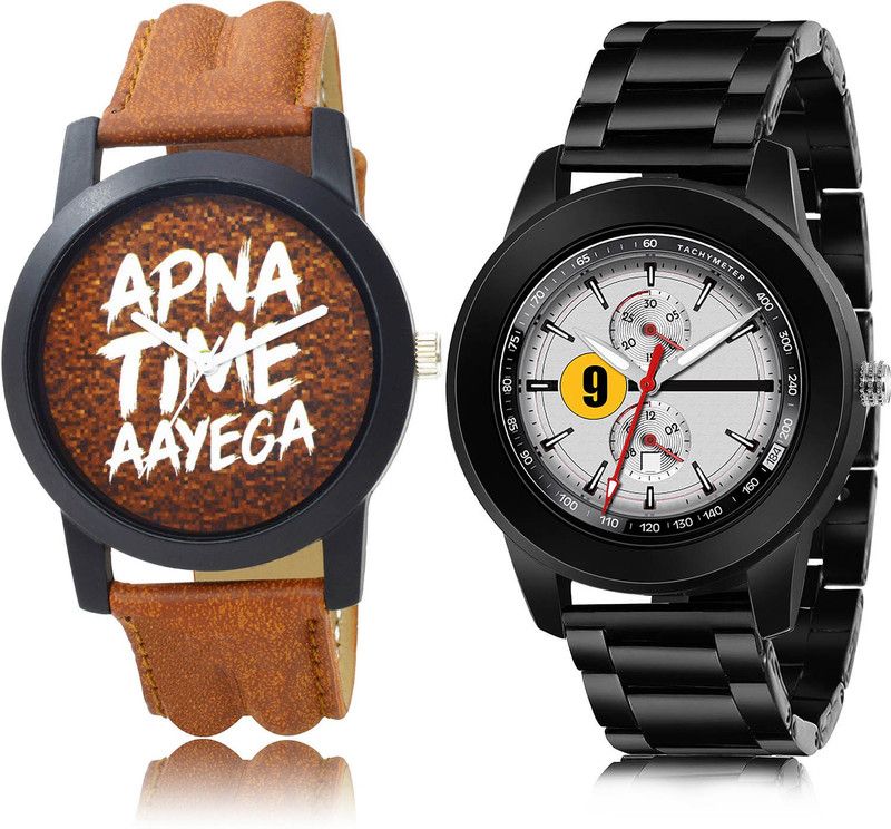 Analog Watch - For Men Latest Collection 2 Watch Combo For Boys And Men - BO40-(55-S-20)