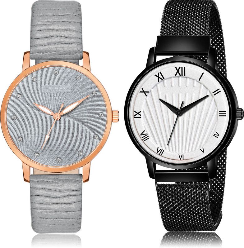 Analog Watch - For Women Brand New Traditional 2 Watch Combo For Women And Girls - GM385-G514