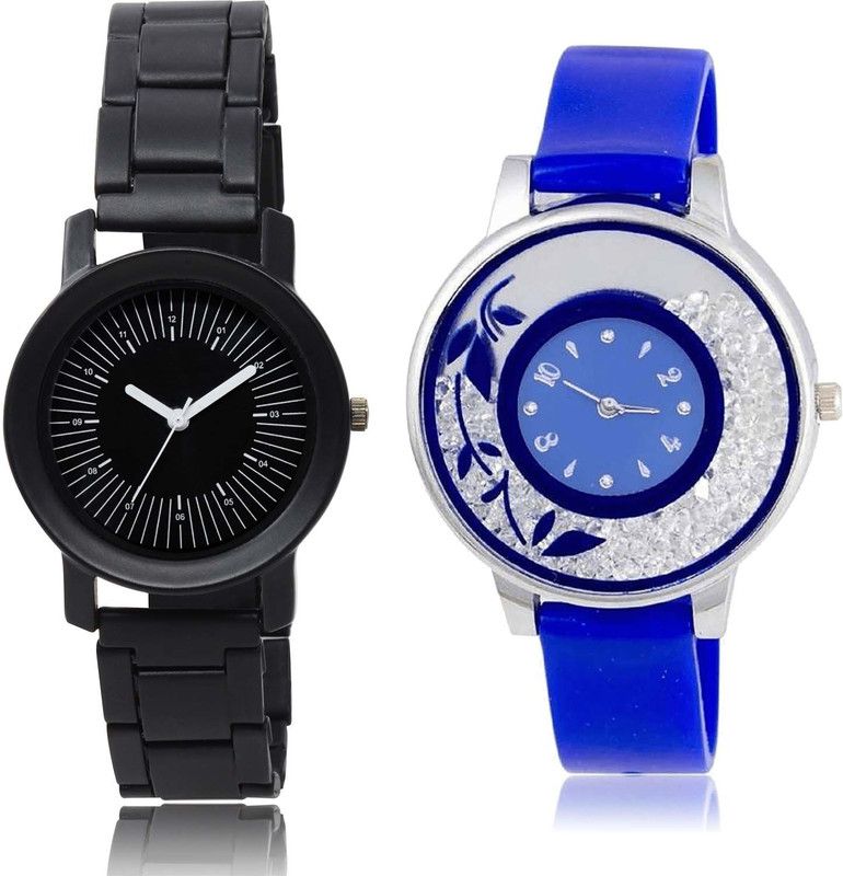 combo watch Analog Watch - For Girls Latest Model Love Valentine Couple And Flower Combo Watch For Girls And Women - GO154-G87