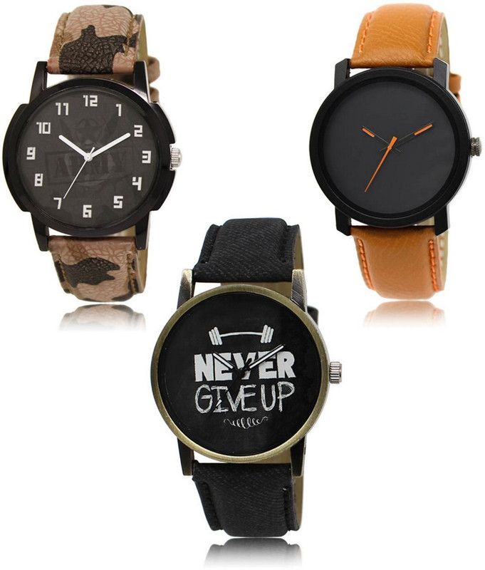 New latest Designer Combo of 3 Analog Watch - For Men LR-03-20-27
