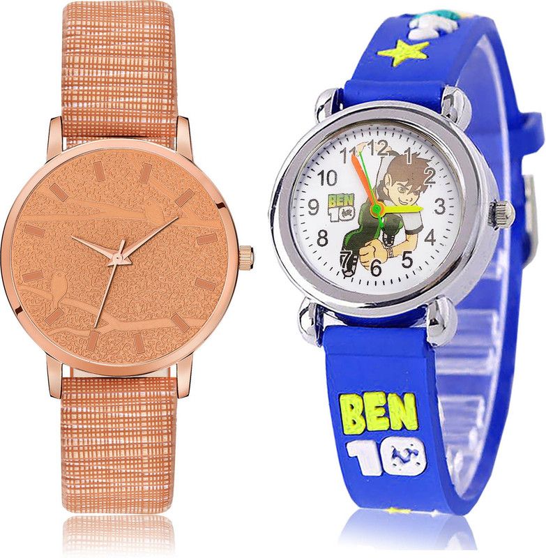 Analog Watch - For Girls New Stylish 2 Watch Combo For Women And Girls - GM329-GC90