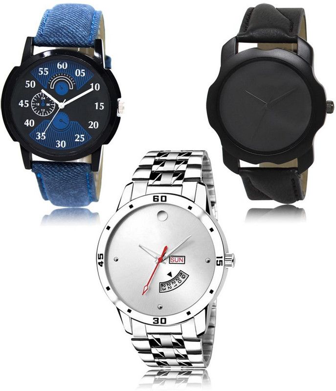 New latest Designer Combo of 3 Analog Watch - For Men LR-02-22-103