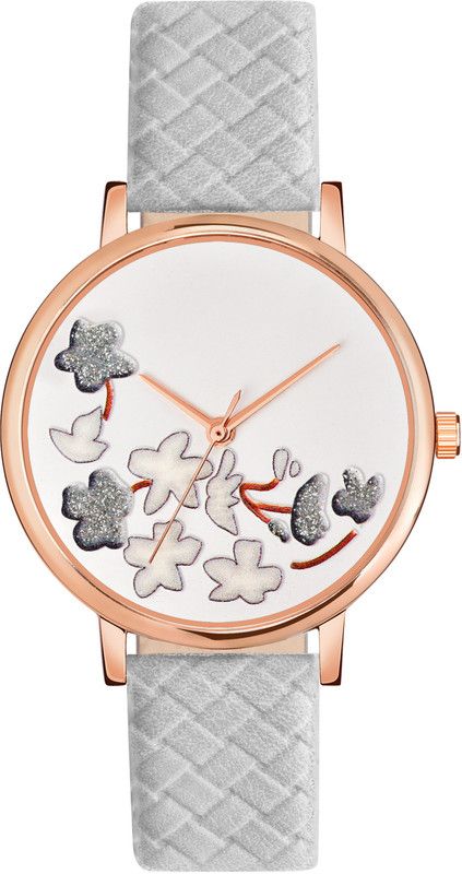 MT505 Girls Attractive Leather Belt Analog Watch - For Girls
