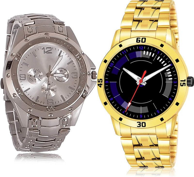 Analog Watch - For Men Latest Model 2 Watch Combo For Boys And Men - B72-(44-S-21)