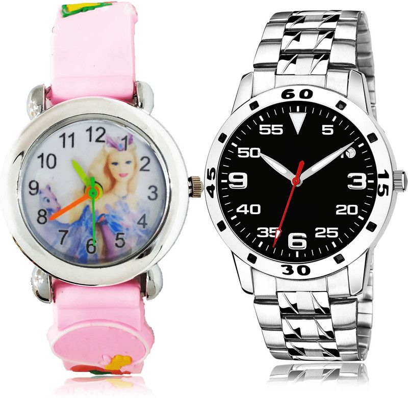 Analog Watch - For Boys Modern Quartz 2 Watch Combo For Boys And Men - BK13-(75-S-19)