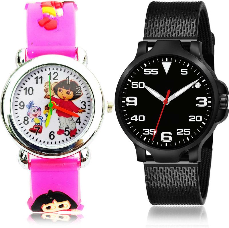 Analog Watch - For Boys Best Model 2 Watch Combo For Boys And Men - BK192-(75-S-10)