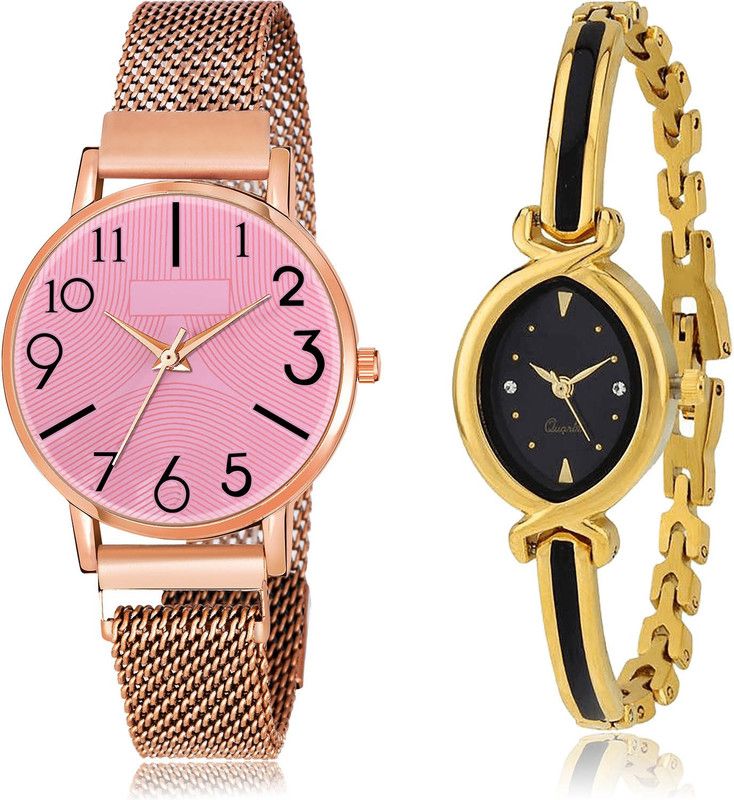 Analog Watch - For Women Latest Quartz 2 Watch Combo For Women And Girls - GW62-G121