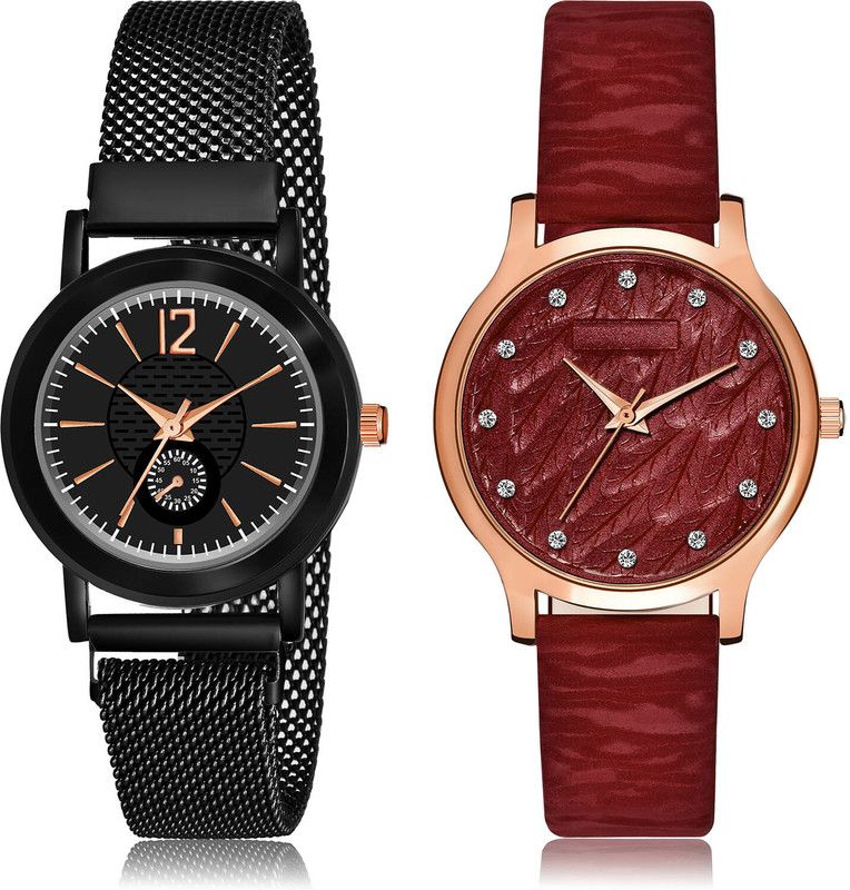 Analog Watch - For Women Modish Royal 2 Watch Combo For Women And Girls - GW36-GM333