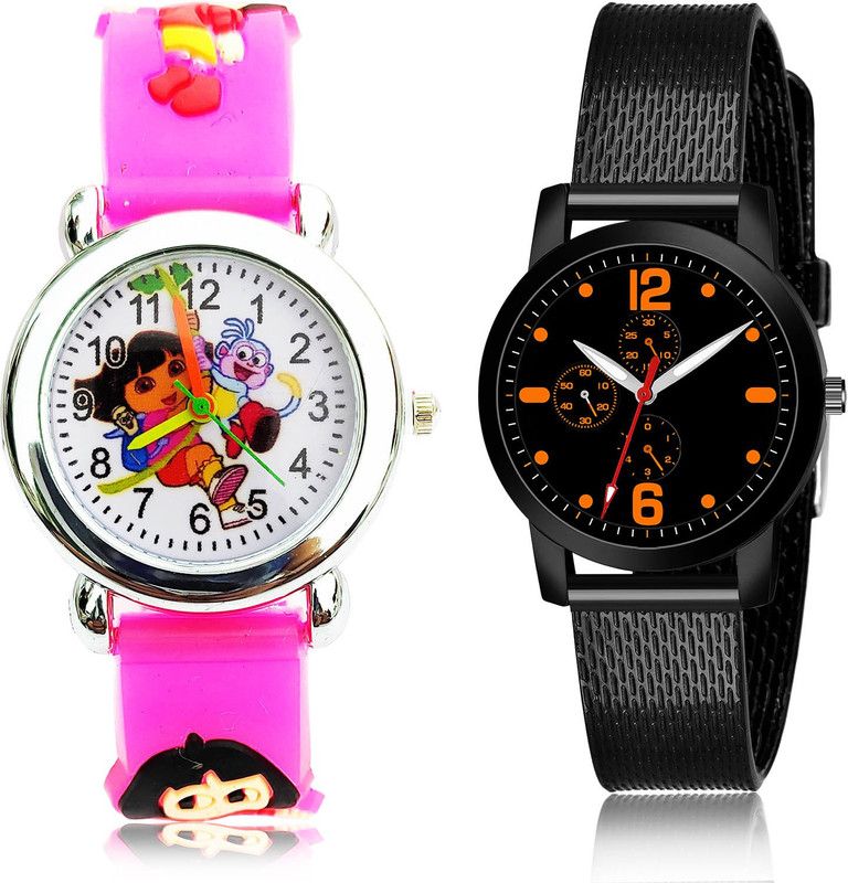 Analog Watch - For Girls Brand New Stylish 2 Watch Combo For Women And Girls - GC195-(70-L-10)