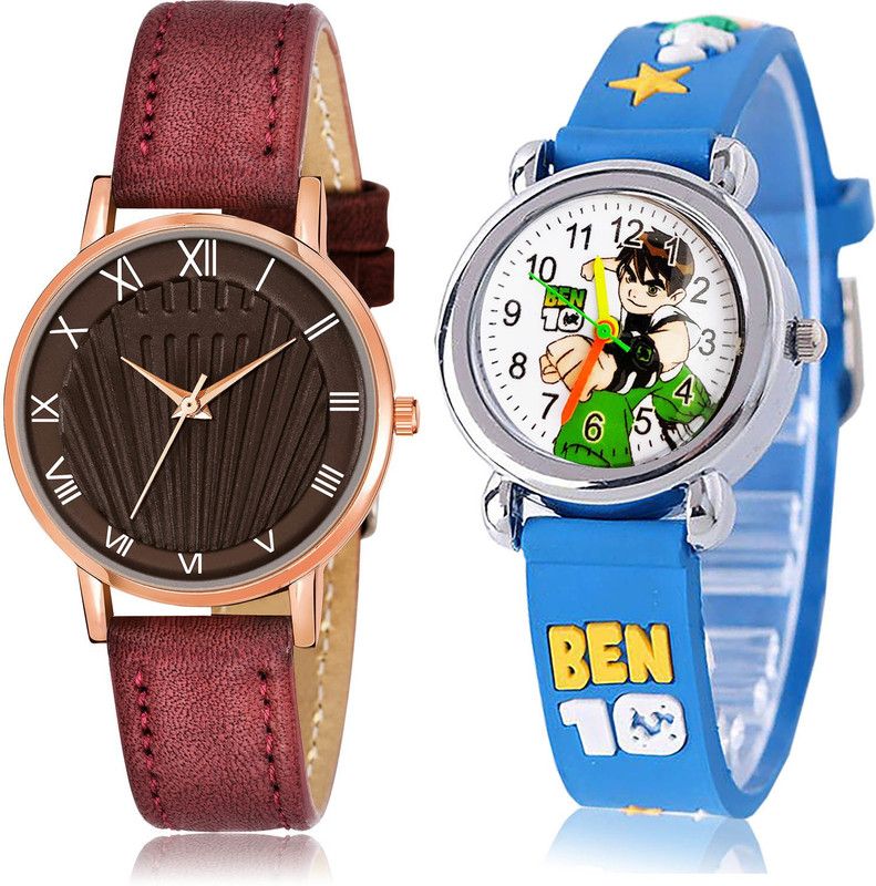 Analog Watch - For Girls Modern Quartz 2 Watch Combo For Women And Girls - GW49-GC95