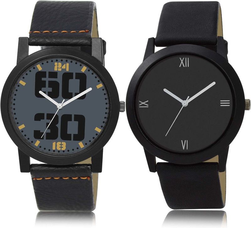combo watch Analog Watch - For Men & Women New Valentine Combo - BL46.47-B163