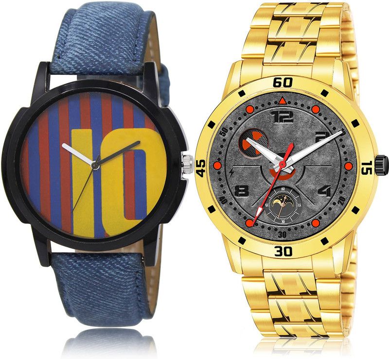 Analog Watch - For Men Best Fancy 2 Watch Combo For Boys And Men - BL46.10-(13-S-21)