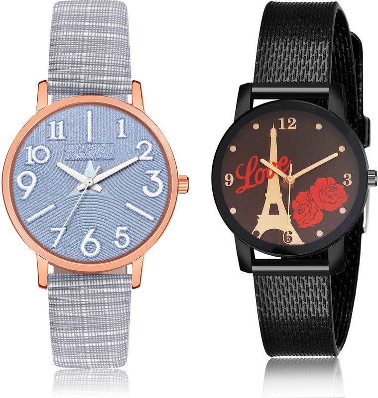 Analog Watch - For Girls New Tread 2 Watch Combo For Women And Girls - GM350-G525