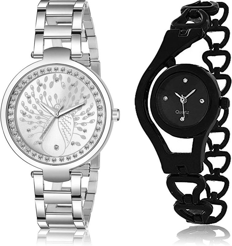 combo watch Analog Watch - For Men & Women New Formal Chain Combo For Girls And Women - GM207-G68