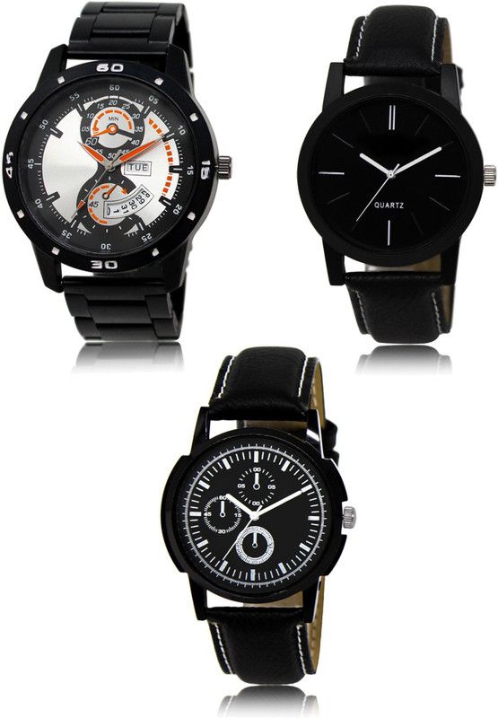 New latest Designer Combo of 3 Analog Watch - For Men 107-05-13