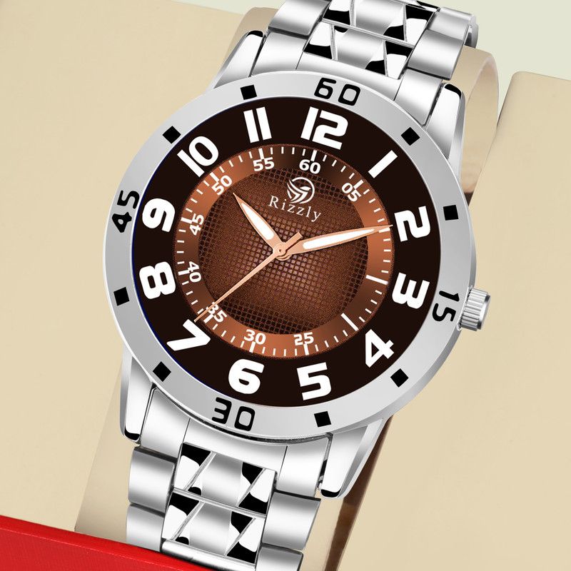 (Casual+PartyWear+Formal) Designer Analog Watch - For Men 48-Brown