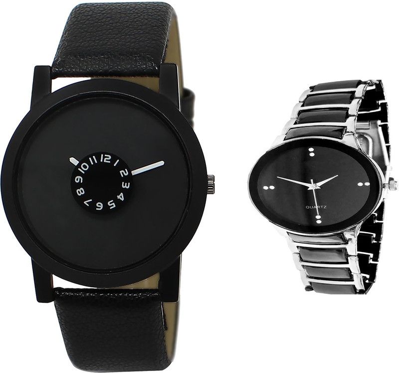 combo watch Analog Watch - For Boys Best Chronograph Analogue Black Color Boys And Men Watch - BL46.25-B68 (Combo Of 2 )
