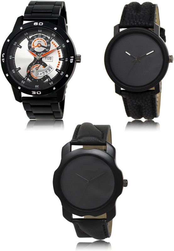 New latest Designer Combo of 3 Analog Watch - For Men 107-21-22