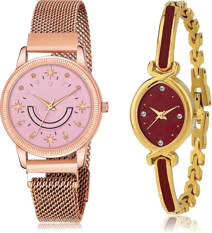 Analog Watch - For Women Brand New Casual 2 Watch Combo For Women And Girls - GW72-G122