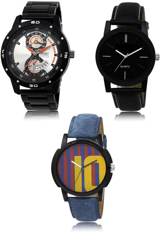New latest Designer Combo of 3 Hybrid Smartwatch Watch - For Men 107-05-10