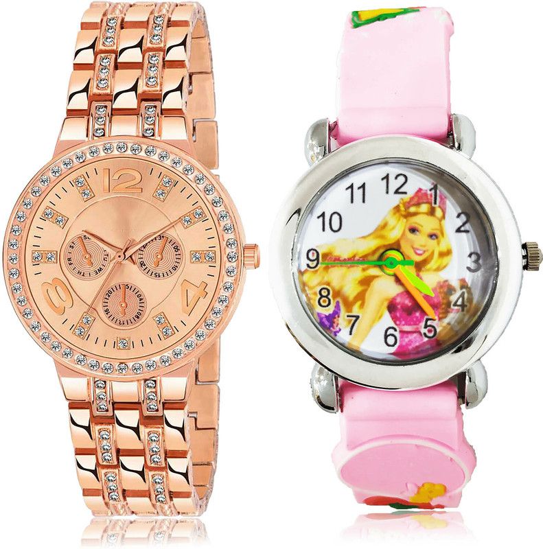 Analog Watch - For Girls Best Collegian 2 Watch Combo For Women And Girls - G628-G321