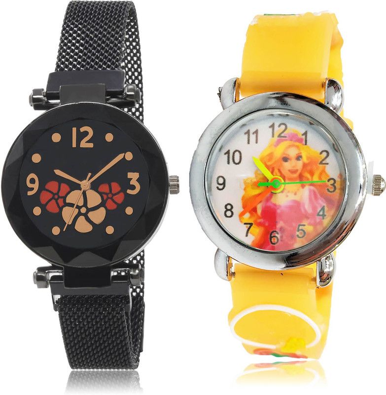 Analog Watch - For Girls Modish Designer 2 Watch Combo For Women And Girls - G652-GC46