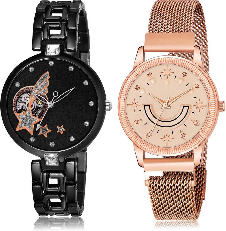 Analog Watch - For Women New 2 Watch Combo For Women And Girls - G662-GW68