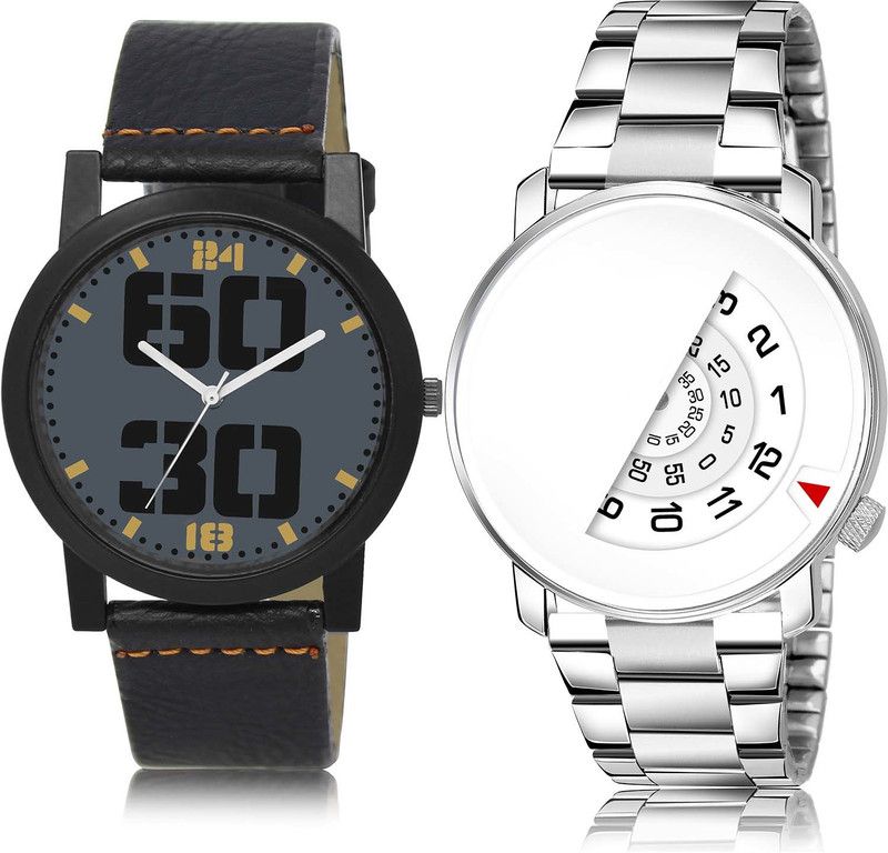 combo watch Analog Watch - For Men Contemporary Rich Day And Date Combo Watch For Boys And Men - BL46.47-BL46.106