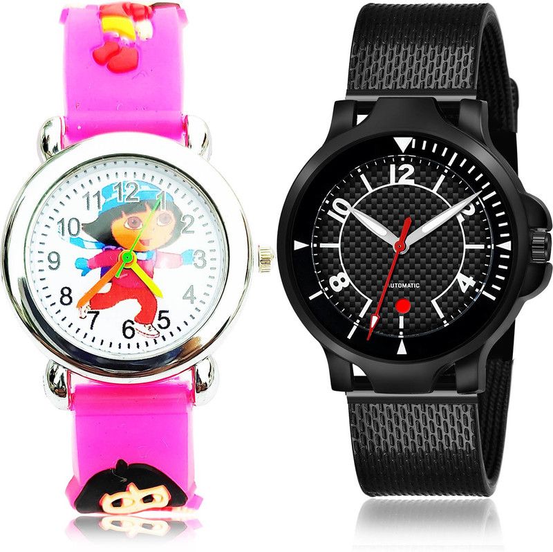 Analog Watch - For Boys Brand New Model 2 Watch Combo For Boys And Men - BK197-(66-S-10)
