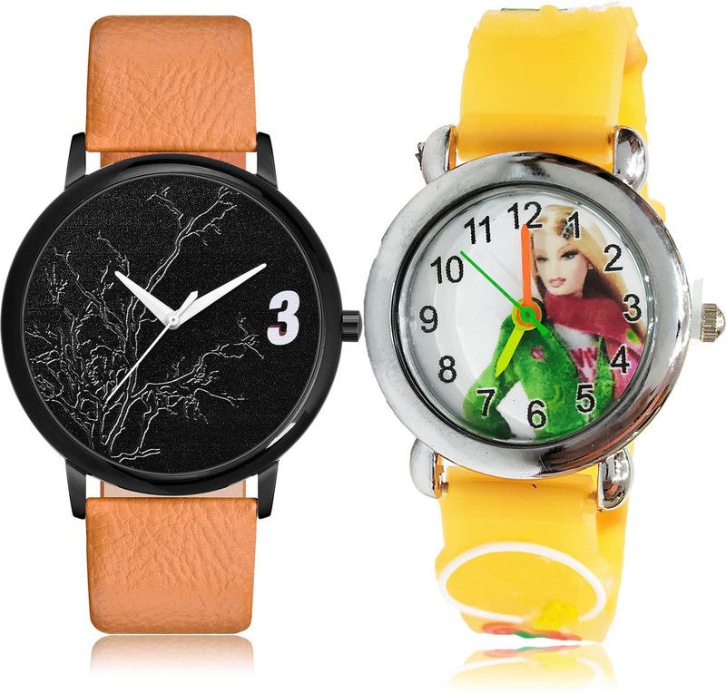 Analog Watch - For Boys Modern Formal 2 Watch Combo For Boys And Men - BM26-BK27