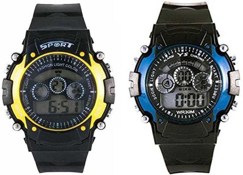 Digital Watch - For Boys colorful kids digital combo watch