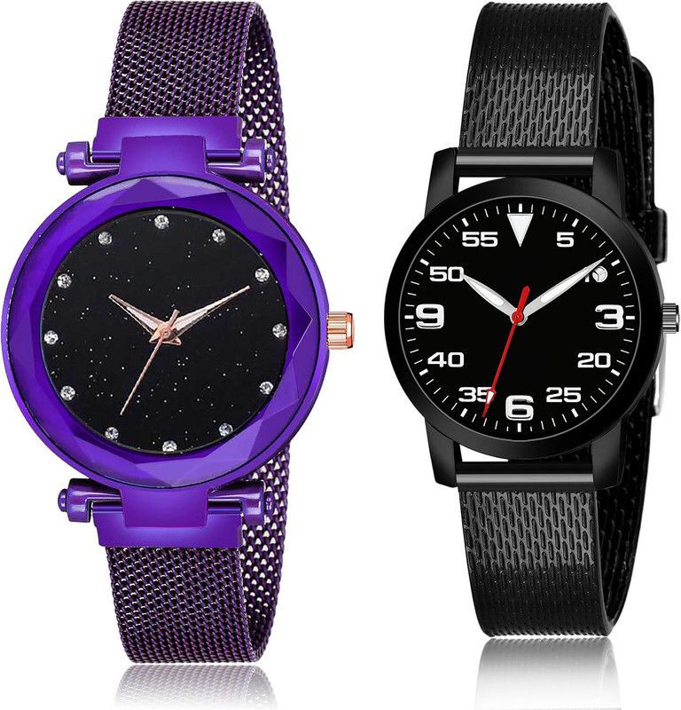Analog Watch - For Women New Love 2 Watch Combo For Women And Girls - GC8-(75-L-10)