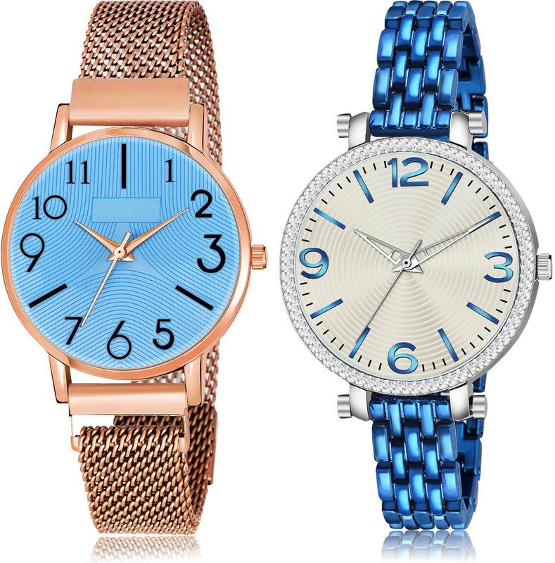 Analog Watch - For Women Modish Royal 2 Watch Combo For Women And Girls - GW61-GW43